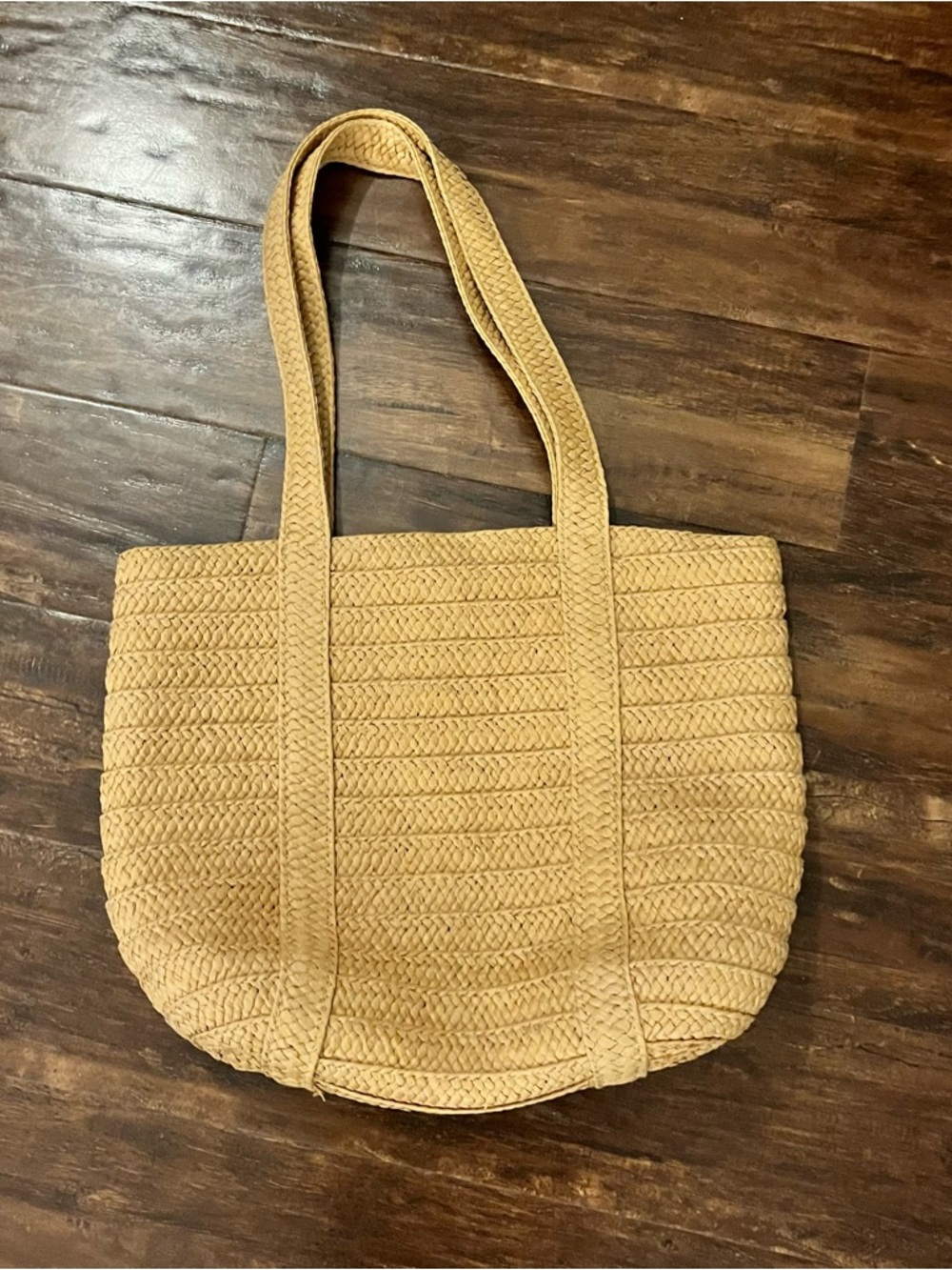 Draper James Raffia Straw Tote
